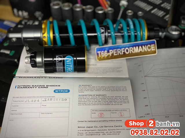 Phuộc nitron real cho vario đẳng cấp thương hiệu anh quốc - 3