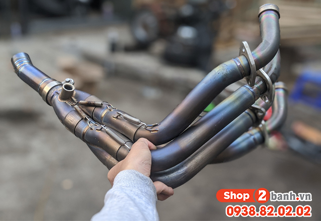 Cổ pô titan là gì tại sao nhiều biker lại thích độ cổ titan - 1