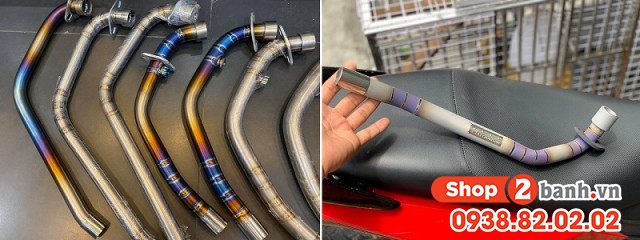Cổ pô titan là gì tại sao nhiều biker lại thích độ cổ titan - 2