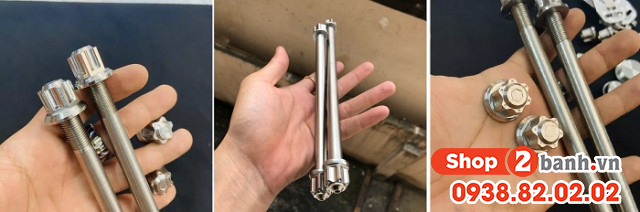 Tổng hợp ốc salaya inox cho sh 150i125i tại shop2banh - 2