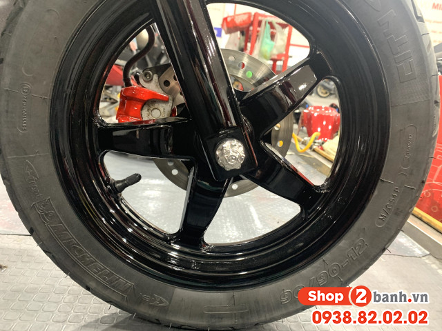Cốt bánh trước inox salaya cho honda winner lead - 3