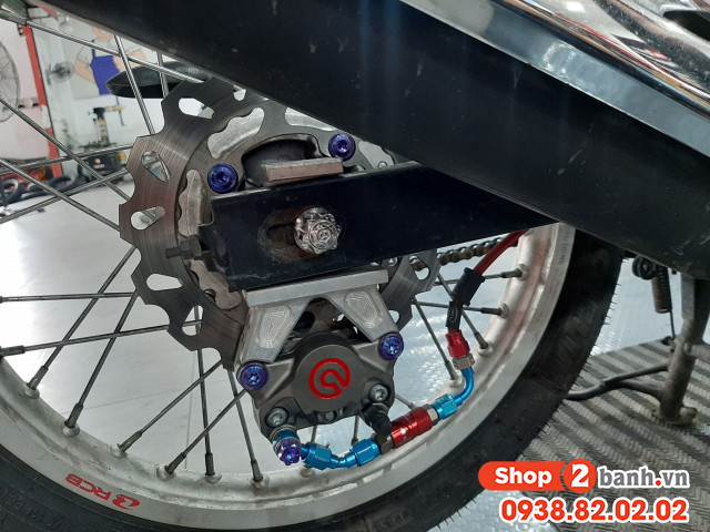 Cốt bánh sau inox salaya cho yamaha exciter 135 4 số - 2