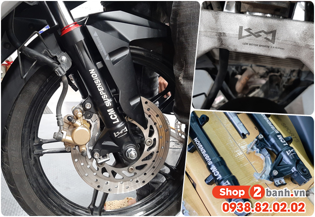 Tư vấn dàn chân yamaha exciter 150 độ như thế nào đẹp  - 5