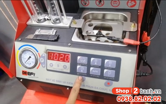 Vệ sinh kim phun xăng fi xe exciter 155 - 2