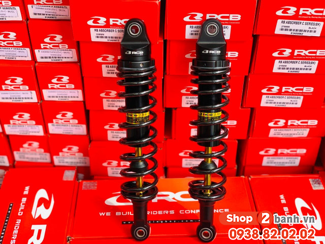 Phuộc rcb c series ty vàng cho honda wave dream future chính hãng - 2
