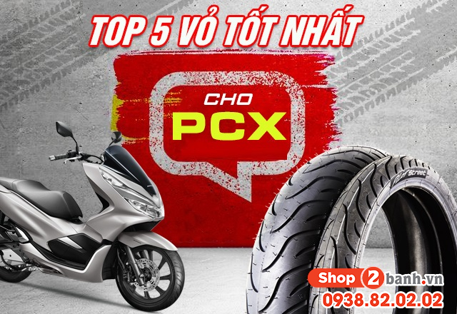 Top 5 vỏ xe pcx bán chạy shop2banh - 1