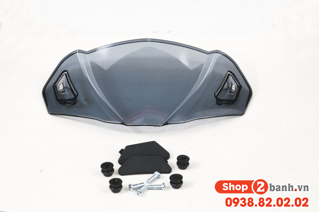 Kính chắn gió zhipat cho exciter 150135 wave a wave rsx - 1
