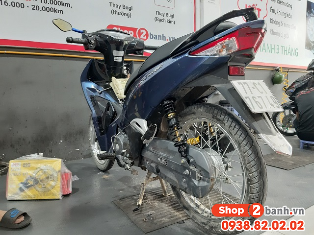 Phuộc rcb s series ty vàng dùng tốt không gắn cho xe nào  - 3