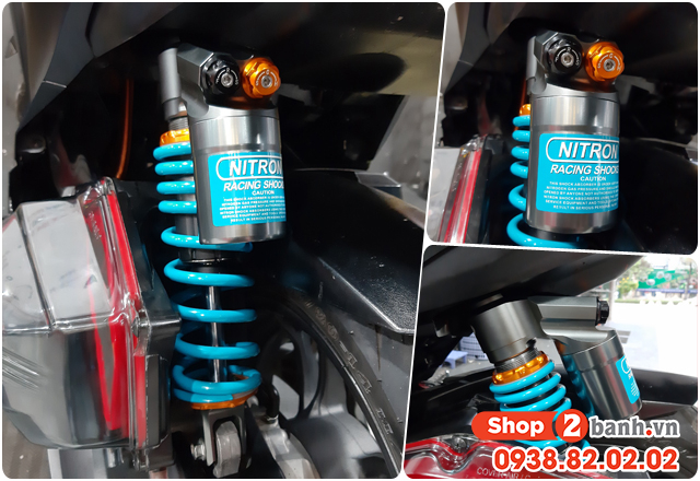 Phuộc nitron chính hãng việt nam dùng tốt không gắn cho xe nào  - 3
