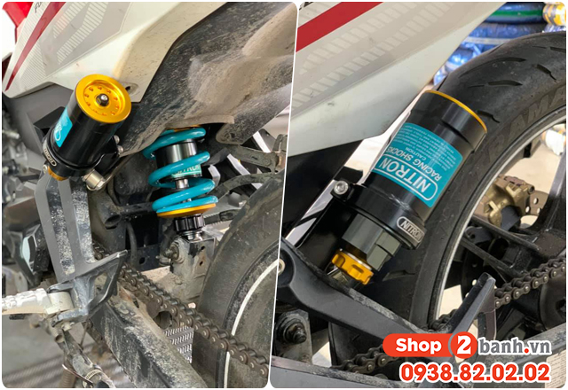 Phuộc nitron chính hãng việt nam dùng tốt không gắn cho xe nào  - 4