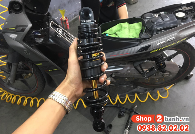 Phuộc rcb s series ty vàng dùng tốt không gắn cho xe nào  - 1