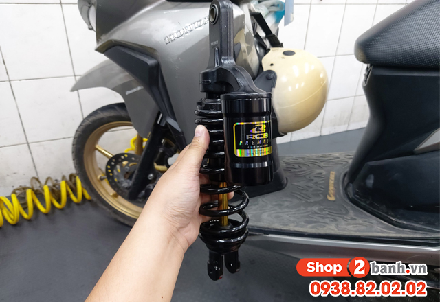 Phuộc rcb mb2 ty vàng dùng tốt không gắn cho xe nào  - 1
