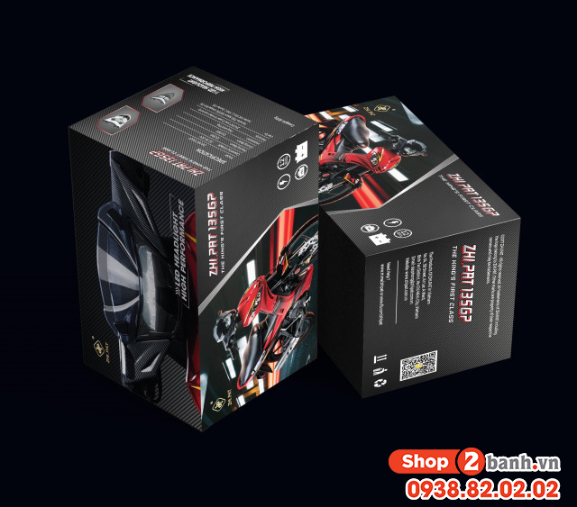 Giới thiệu đèn led 2 tầng zhipat cho exciter 135 mới tại shop2banh - 2