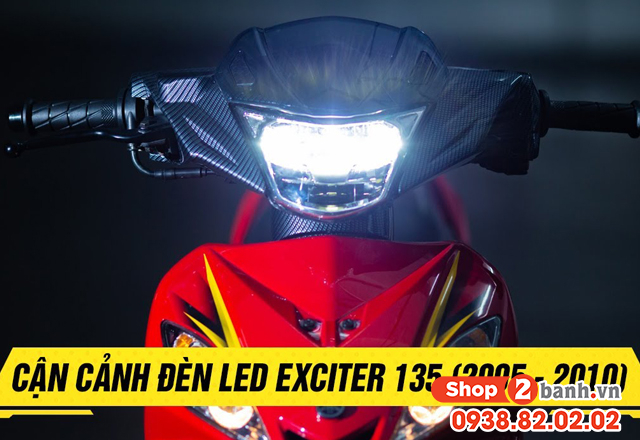 Giới thiệu đèn led 2 tầng zhipat cho exciter 135 mới tại shop2banh - 1
