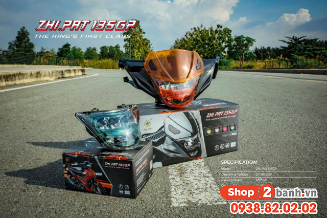 Giới thiệu đèn led 2 tầng zhipat cho exciter 135 mới tại shop2banh - 3