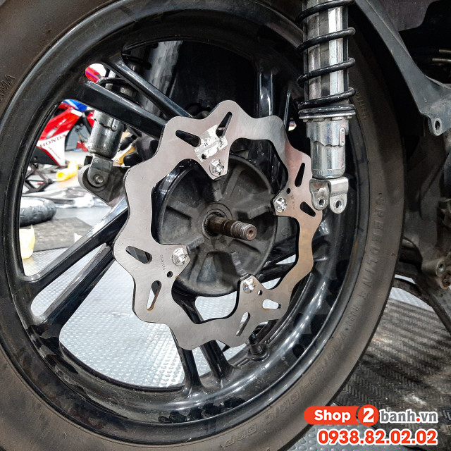 Bộ ốc đĩa salaya inox cho honda sh raider satria 8 con - 2