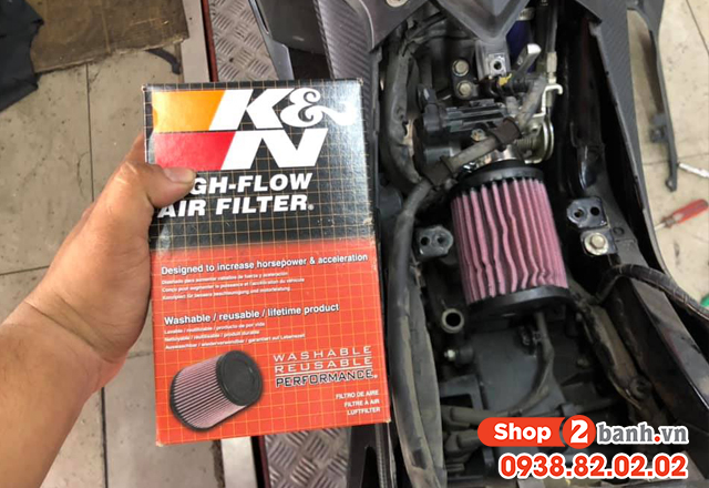 Có nên thay lọc gió trụ cho xe exciter 155 - 1