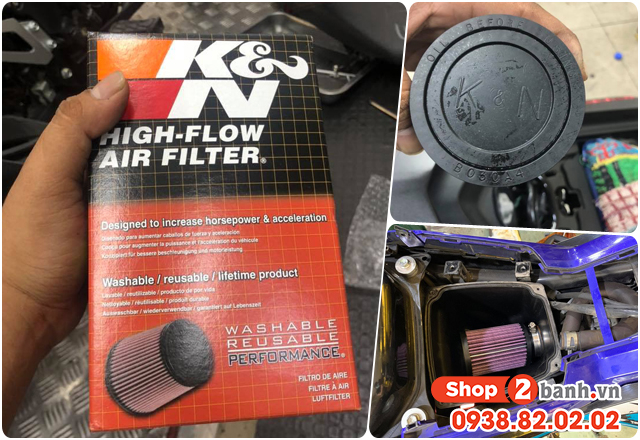 Có nên thay lọc gió trụ cho xe exciter 155 - 3