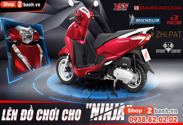 Đồ chơi xe lead - những món nên độ lên xe - 1