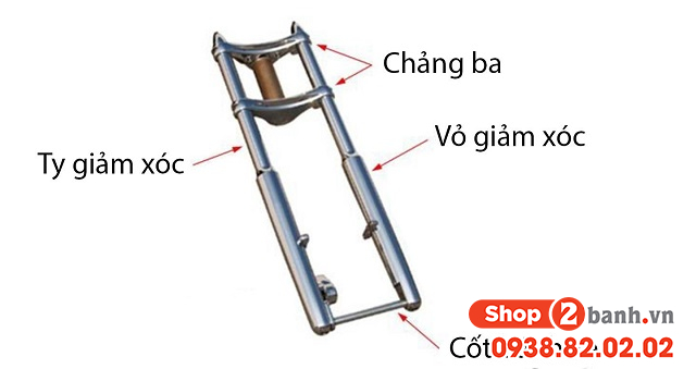 Phuộc upside down là gì có gì khác với phuộc ống lồng - 4