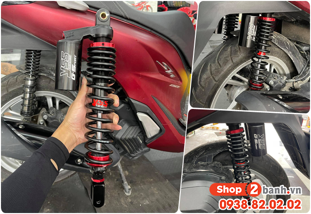 Tư vấn lên phuộc yss g-sport cho xe sh350i có tốt không - 3