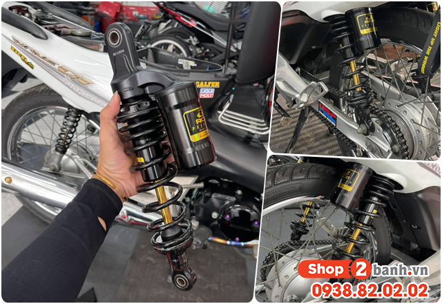 Thông số phuộc sau wave alpha wave rsx cao bao nhiêu thay loại nào tốt - 4