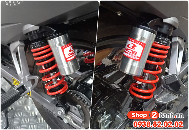 Thông số phuộc sau sirius cao bao nhiêu thay loại nào tốt - 6