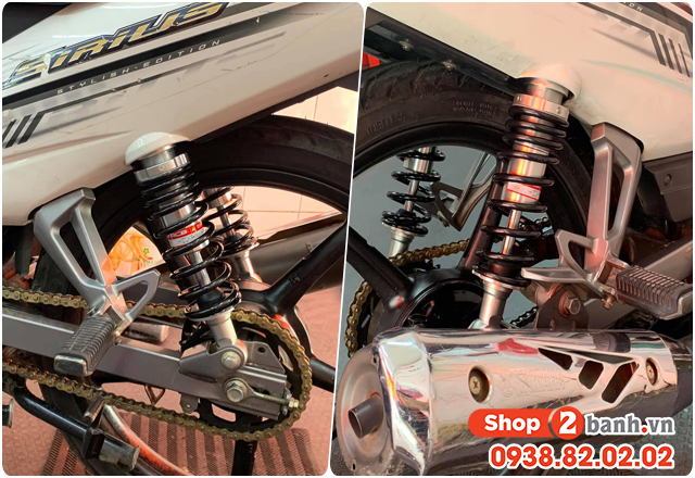 Thông số phuộc sau sirius cao bao nhiêu thay loại nào tốt - 3