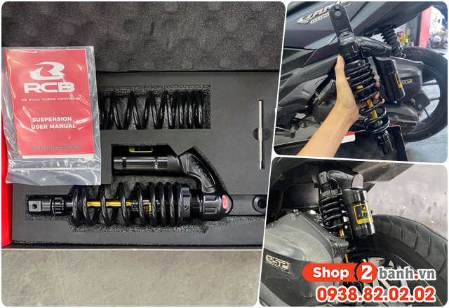 Phuộc rcb cho vario loại nào đi êm và bền - 4