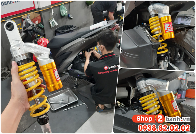 Phuộc rcb cho vario loại nào đi êm và bền - 3