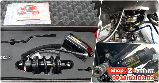Phuộc rcb cho exciter 150 nên thay loại nào chở nặng được - 6