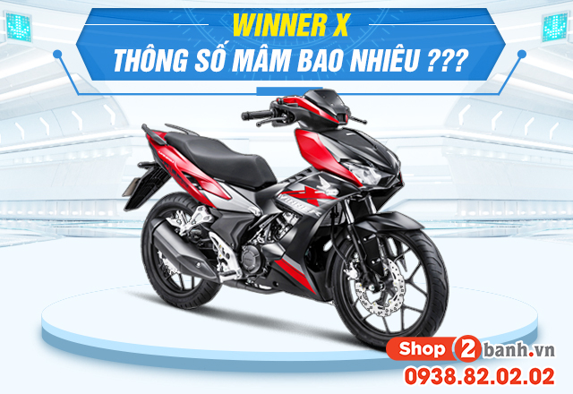 Thông số mâm zin winner x là bao nhiêu - 1