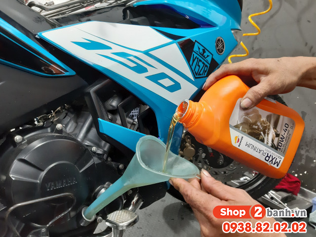 Nhớt repsol mxr platinum 10w40 1l - 2