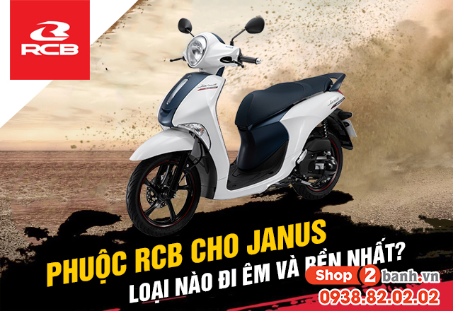 Phuộc rcb cho janus loại nào đi êm và bền - 1