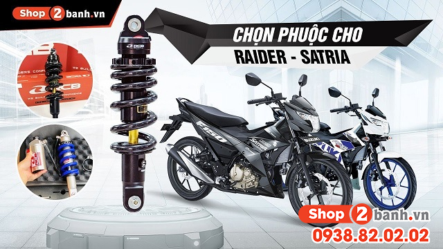 Phuộc rcb cho raider r150 loại nào đi êm và bền - 2
