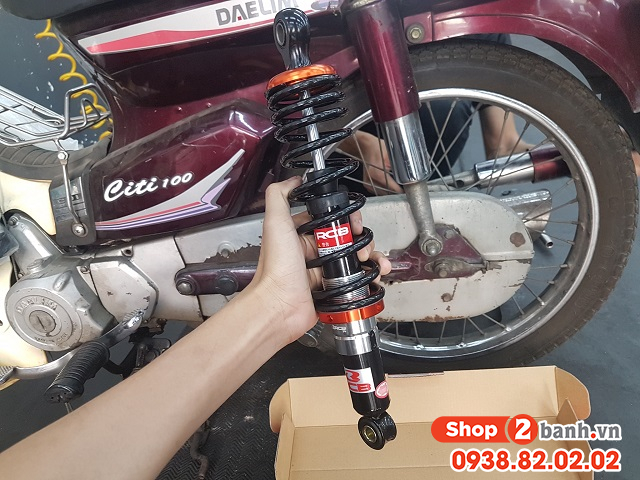 Phuộc rcb cho dream nên thay loại nào chở nặng được - 2