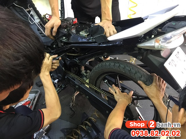 Phuộc yss cho exciter 135 loại nào đi êm và bền - 3