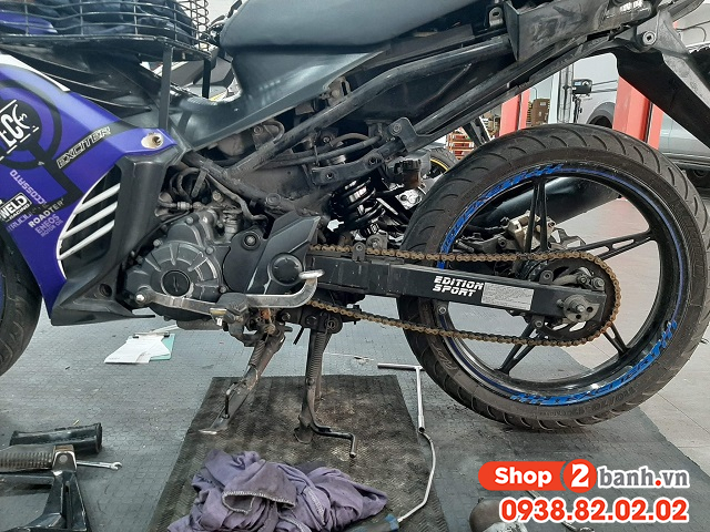 Phuộc yss cho exciter 135 loại nào đi êm và bền - 2