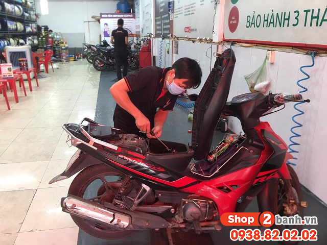 Xe yamaha sirius để lâu ngày không nổ máy được có phải hư bình ắc quy - 1
