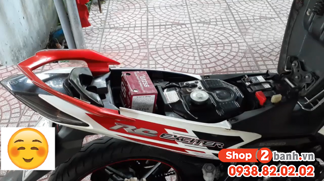 Xe exciter 135 để lâu ngày đề không nổ máy phải làm sao - 1