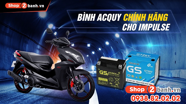 Xe suzuki impluse để lâu ngày không đề máy được có phải hư bình ắc quy - 1