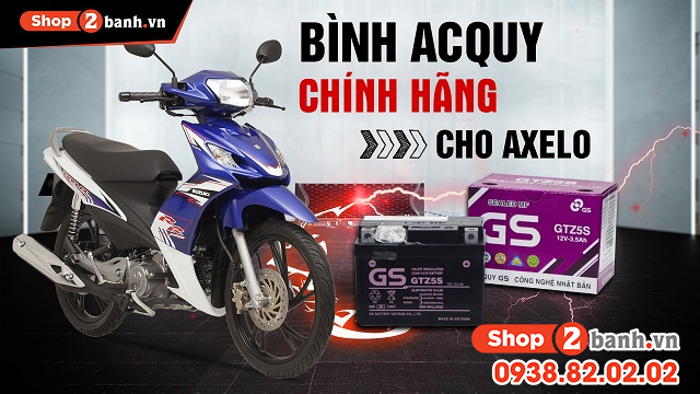 Xe suzuki axelo để lâu ngày không đề máy được có phải hư bình ắc quy - 1