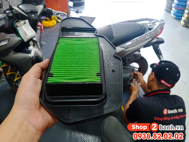 Xe honda vario chạy qua vùng ngập nước có cần phải thay lọc gió - 2