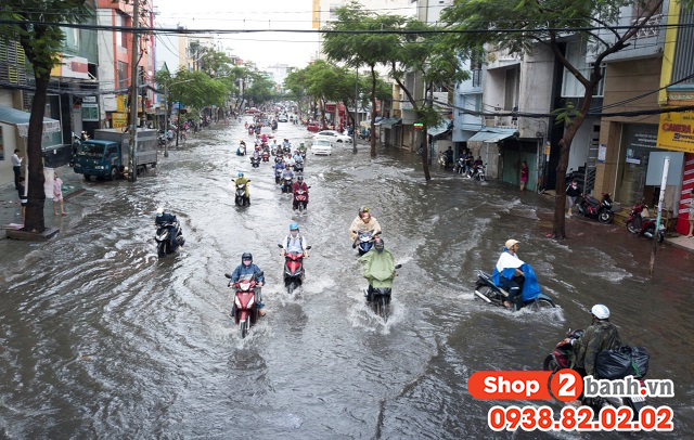Xe honda sh chạy qua vùng ngập nước có cần phải thay lọc gió - 1