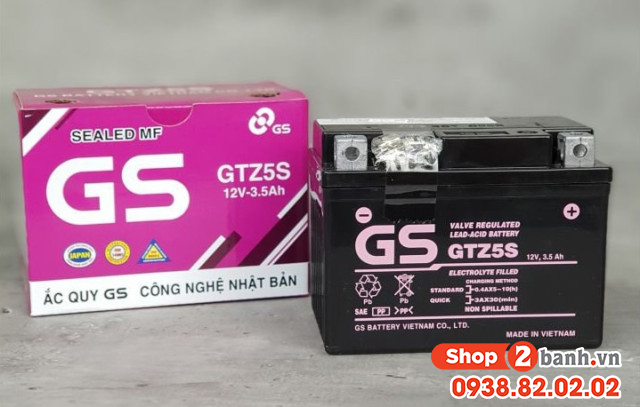 Ắc quy khô xe máy loại nào tốt hiện nay giá bao nhiêu - 3