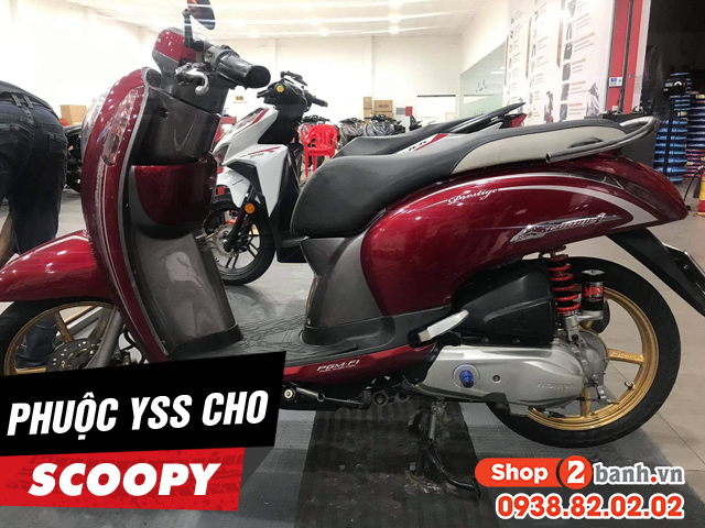 Phuộc yss cho honda scoopy loại nào đi êm và bền - 1