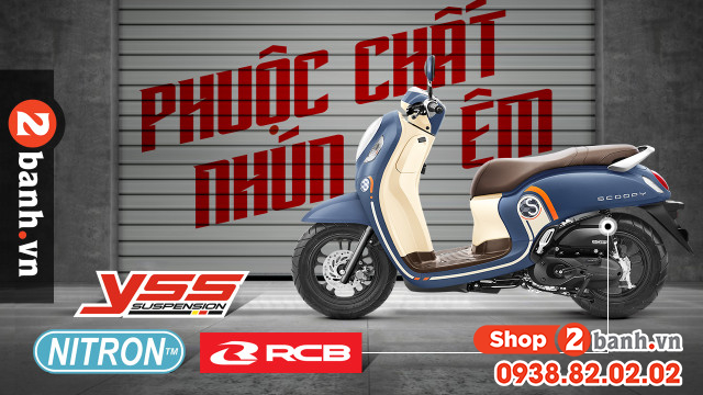Nên chọn mua phuộc sau xe honda scoopy loại nào tốt - 1