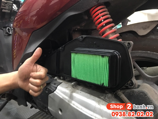 Xe honda sh mode chạy qua vùng ngập nước có cần phải thay lọc gió - 3