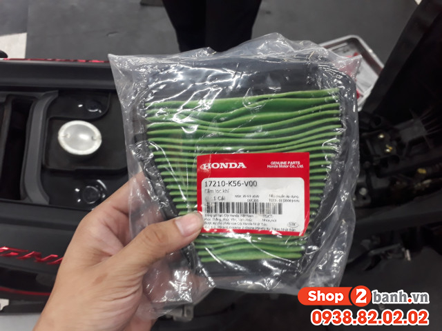 Xe honda sonic 150 chạy qua vùng ngập nước sâu có cần phải thay lọc gió - 3