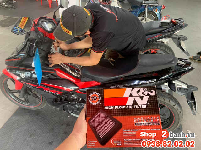 Xe yamaha exciter 150 chạy qua vùng ngập nước sâu có cần phải thay lọc gió - 1